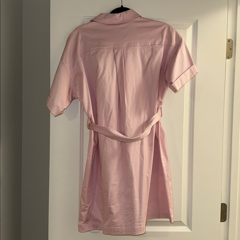 L’agence size 6 pink safari shirt dress - Picture 4 of 4